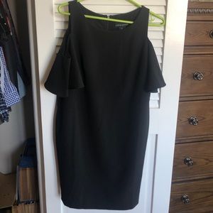 Cynthia rowley key hole sleeve dress